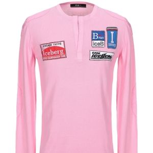 Ice B Racing Henley Shirt Pink RARE (Unisex)